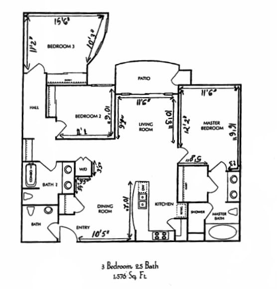 Floor Plan - Monet