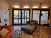 Porch area with views of the Topatopa - 311 Palomar Rd