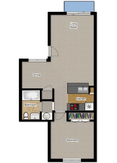 Anguilla - 1BR/1.0BA