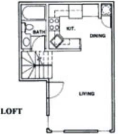 Studio Loft - One Bedroom