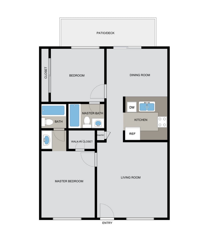Floor Plan - 2B.1
