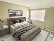 210 Garfield furnished bedroom - 210 Garfield