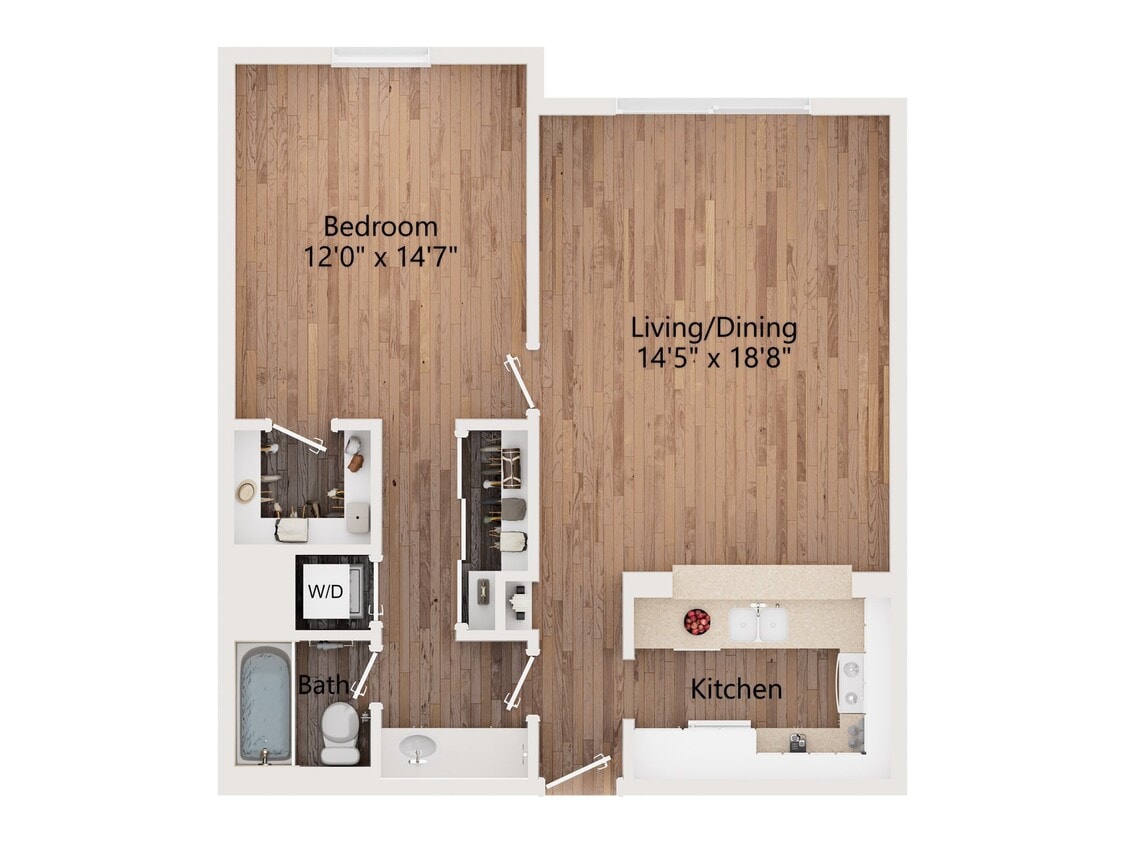 Floor Plan - Newport 2 Renovated