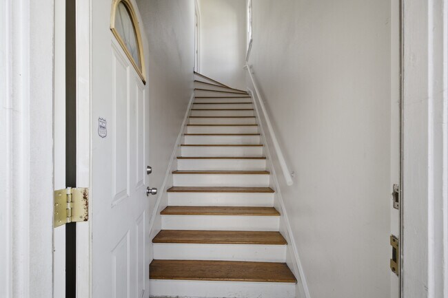 Staircase to upstairs apartment - 1097 S Orange Dr Unit 1097