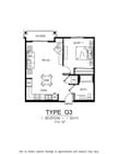 Photo - Apartment Unit Type: G3 | 1 Bed | 1 Bath Unit 227