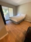 Queen size bed w/new cork flooring - 777 Stephens Avenue Unit 777