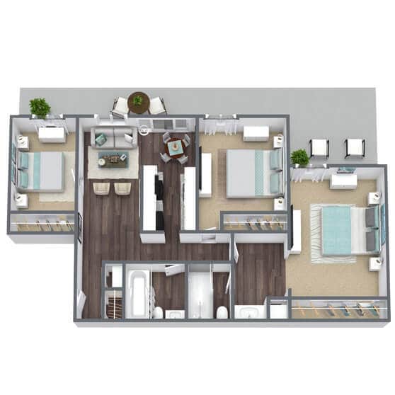 Floor Plan - 3A
