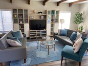 Furnished living room. - 1104 S Hayworth Ave House