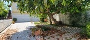 Backyard mostly shaded by Avocado Tree - 1662 E Ocean Ave Unit 1662 Main House