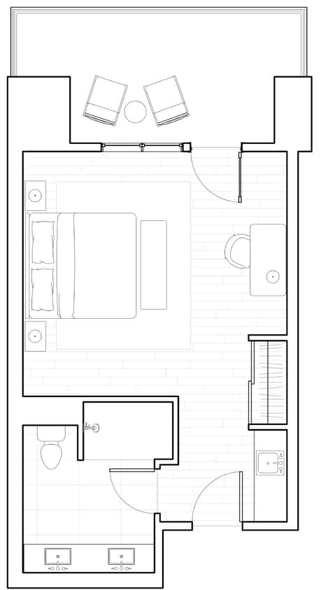 Floor Plan - JUNIOR SUITE