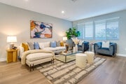 Living Room - 2424 W Rosecrans Ave Townhome