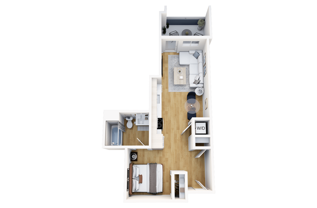 Floor Plan - Studio