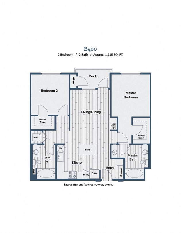Floor Plan - B400