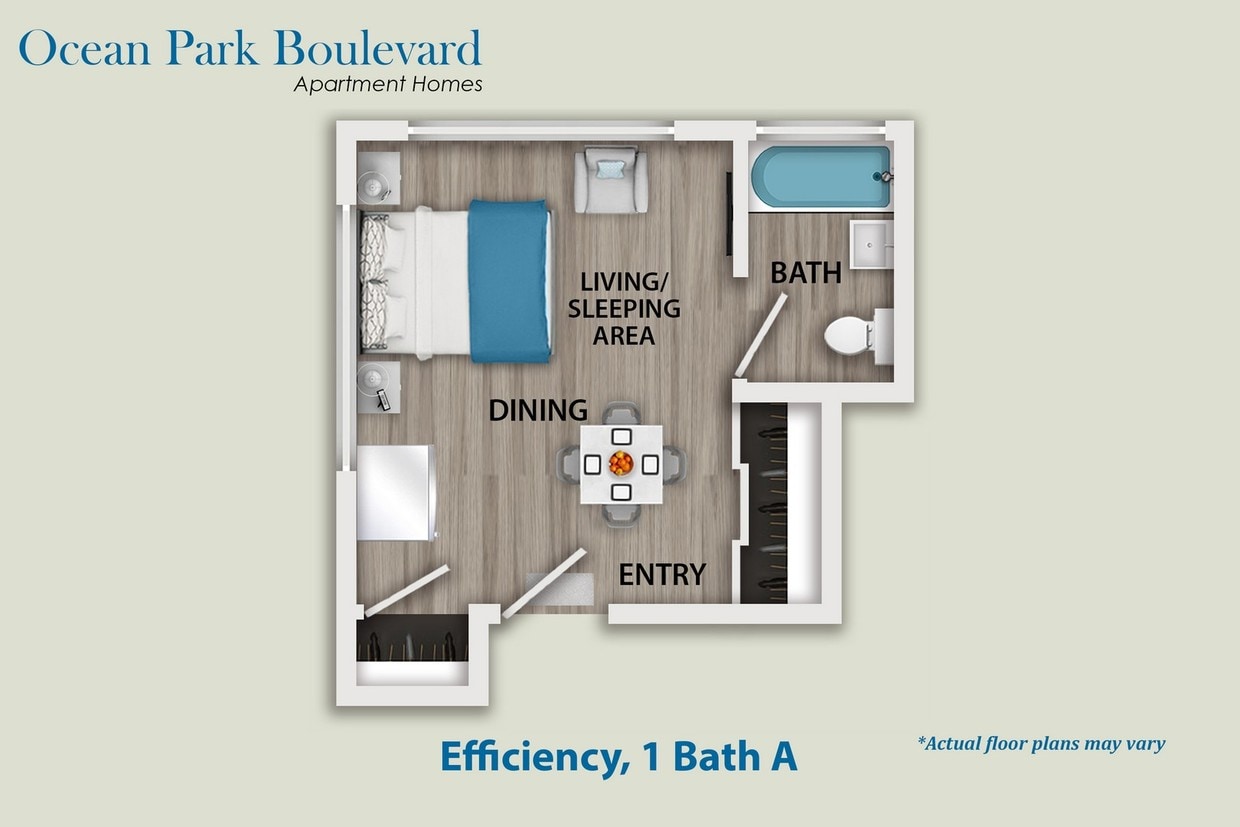 Floor Plan - Efficiency