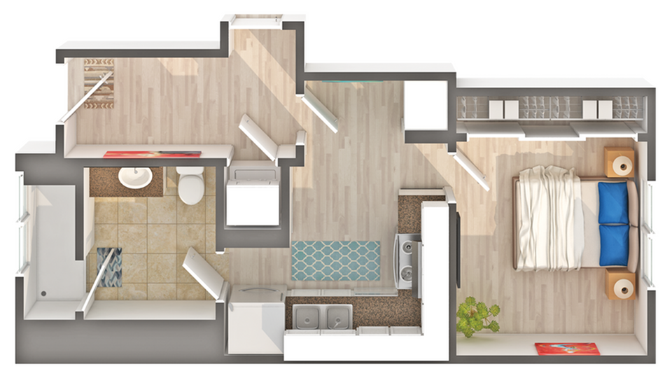 Junior A7 Floorplan - Junior A7