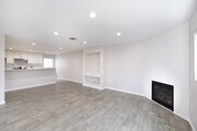 3BR, 2.5BA - 1,550SF - Living Room - 7359 Kester Ave