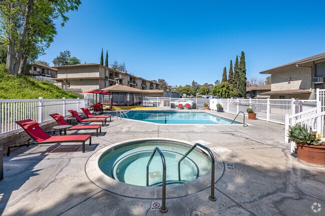 Pool and Spa - Woodglen Apartment Homes