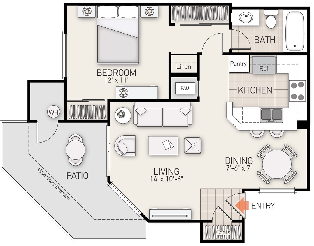Floor Plan - Harvard - Plan A