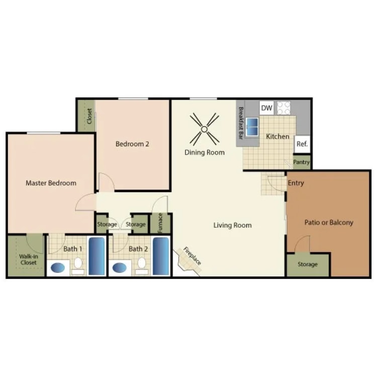 2x2x940-960_142862.png - 2 Bed 2 Bath C