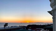 Sunset from the deck - 2407 Bayview Dr Townhome