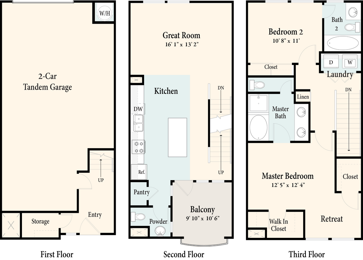 Floor Plan - Sun - 1535 sf