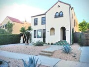 Gated driveway and yard. - 1327 S Sycamore Ave Townhome