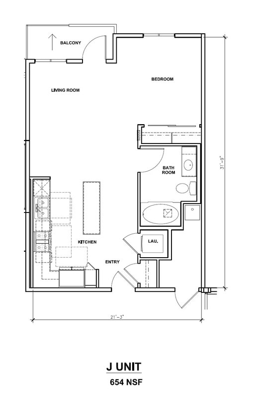 Floor Plan - J Unit