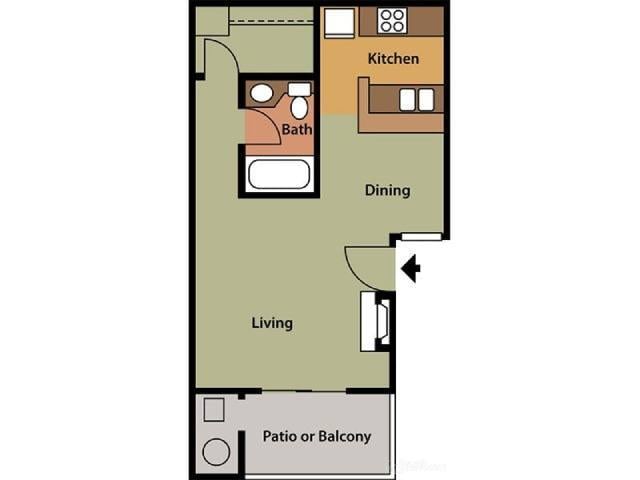 Floor Plan - Studio