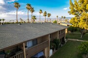 Upstairs building balcony - 77805 California Dr Condo Unit A11