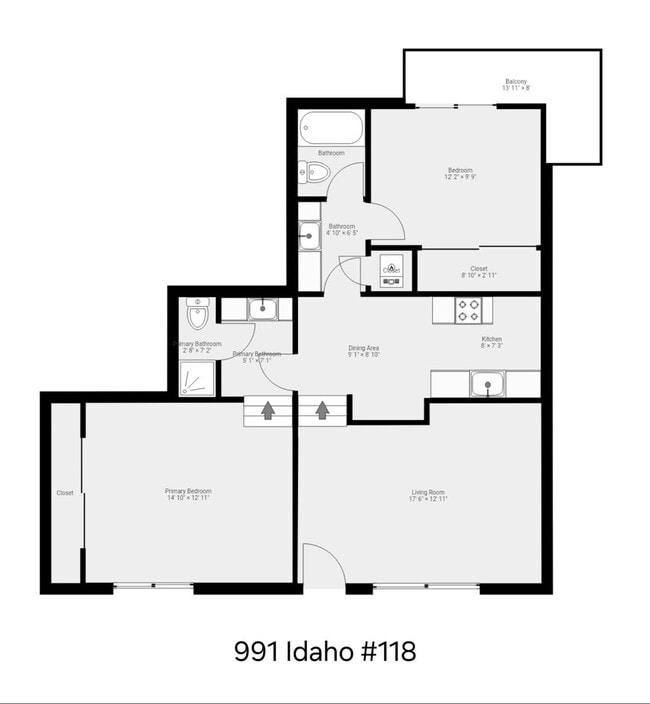 Photo - Remodeled Upstairs 2 Bed 2 Bath Condo with...