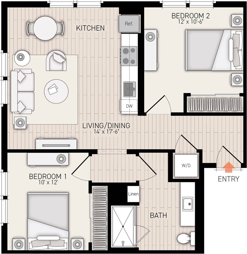 Floor Plan - Plan 21 - BMR
