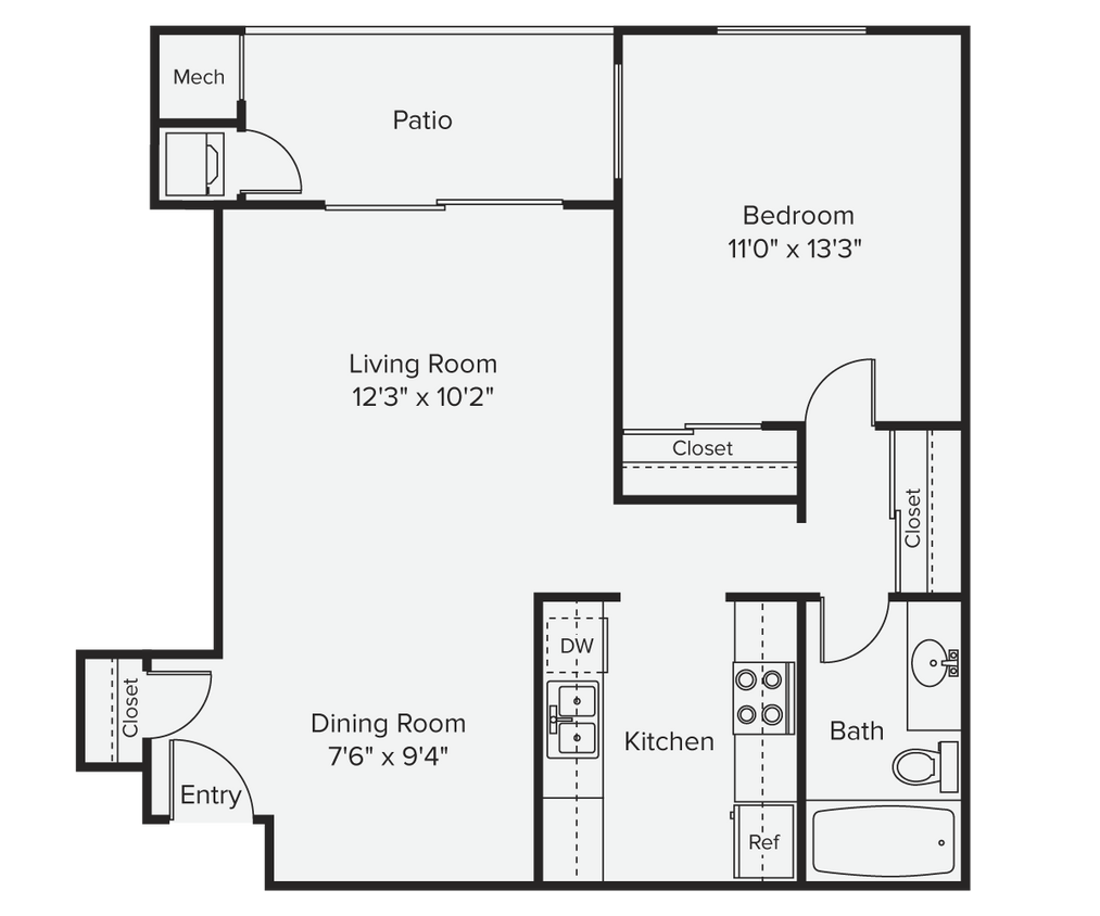 Floor Plan - Furnished-f-A1