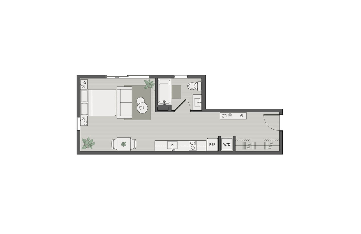Floor Plan - Studio