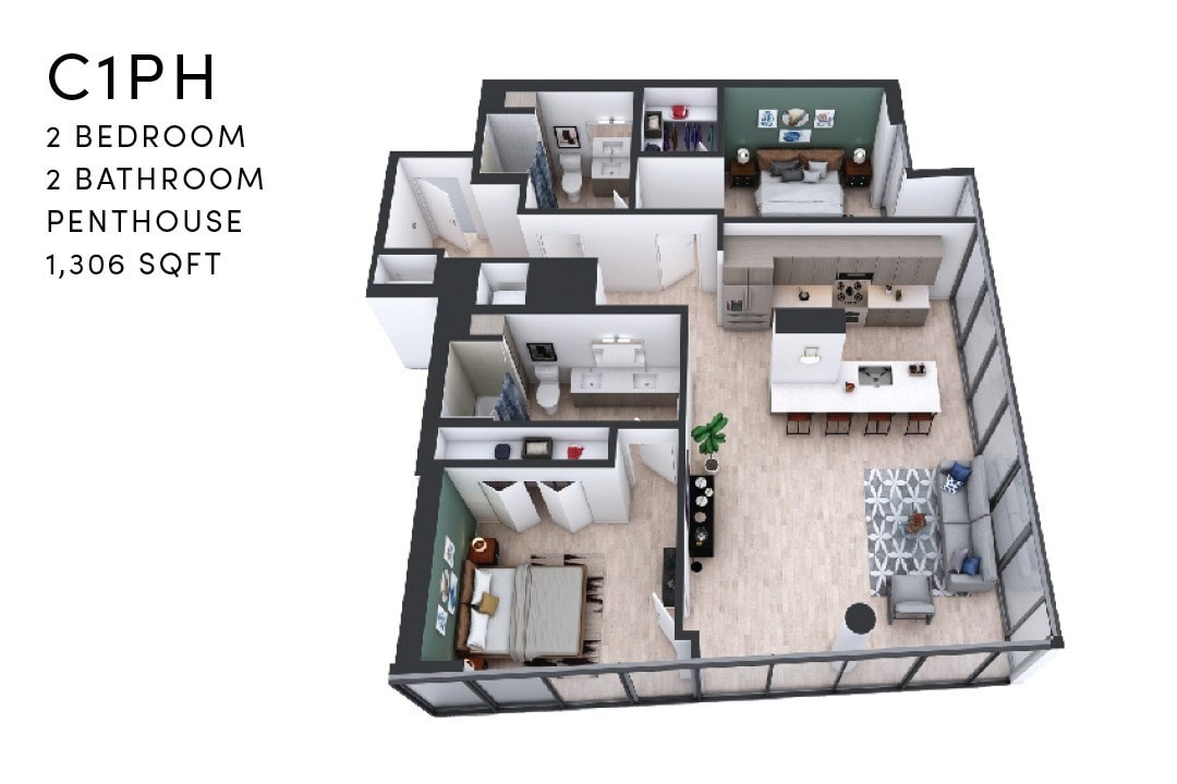 Floor Plan - Alina C1PH