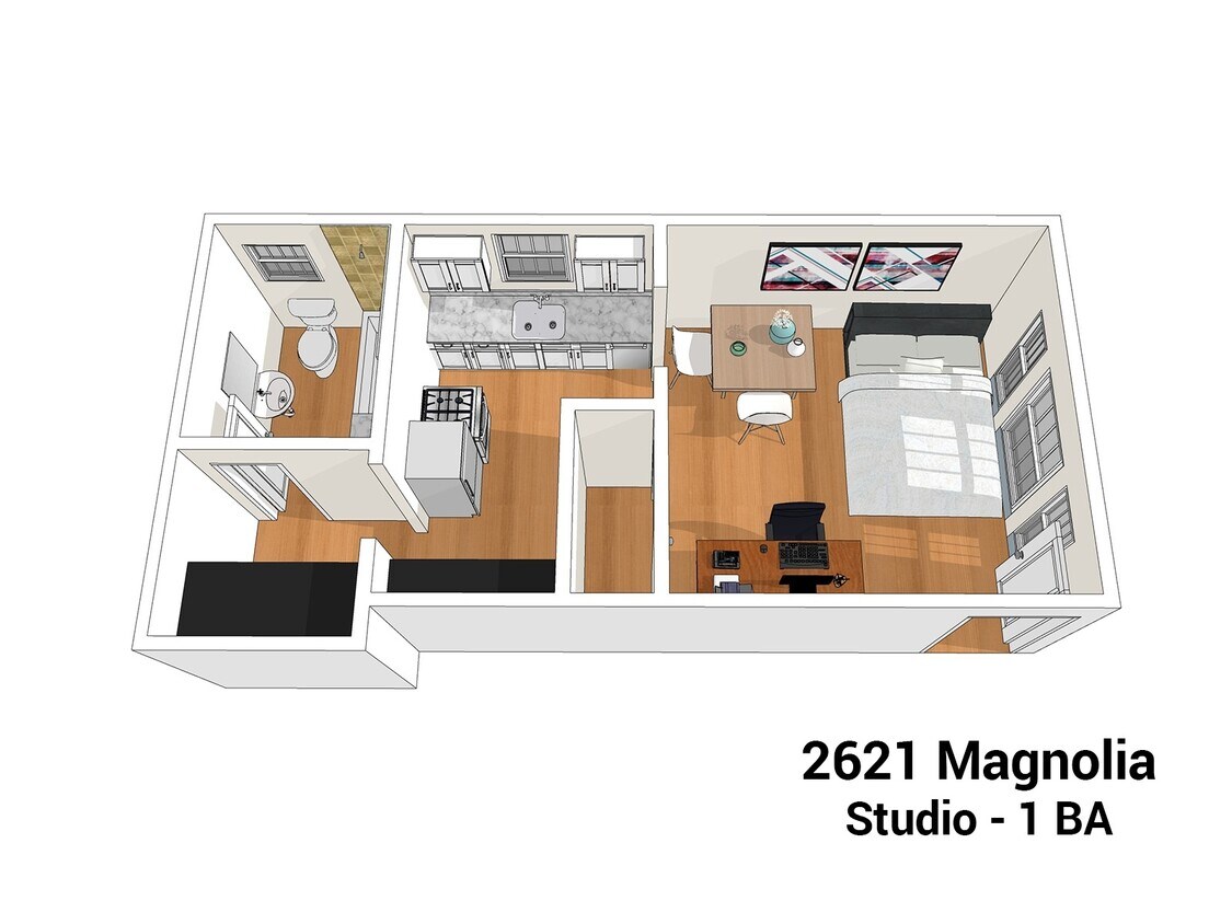 Floor Plan - Studio