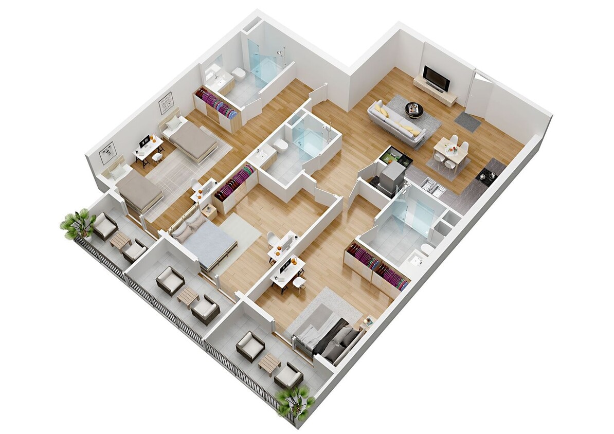 Floor Plan - Floorplan C8