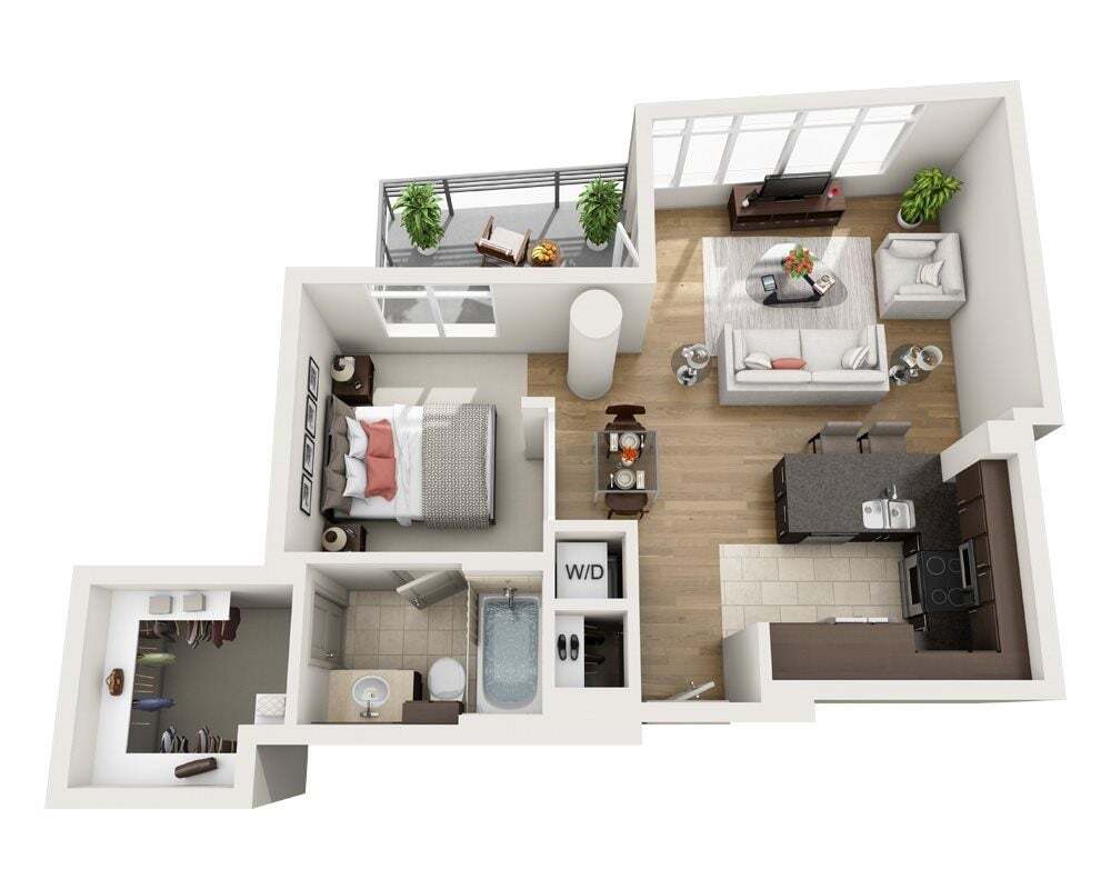 Floor Plan - A1J