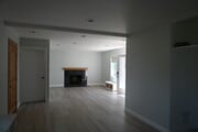 living room and fireplace - 9392 Westminster Blvd House