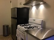 Kit stove. hood, Fridge - 4927 Cahuenga Blvd Apartments Unit 4927 cahuenga