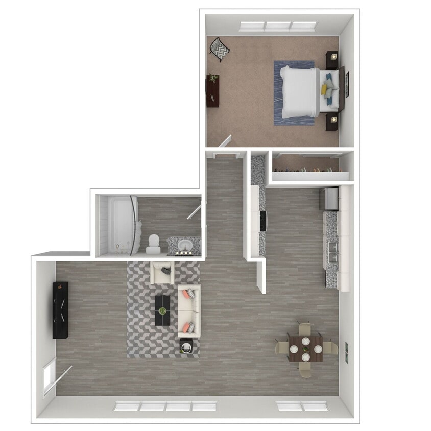 Apt 115 - One Bedroom One Bath