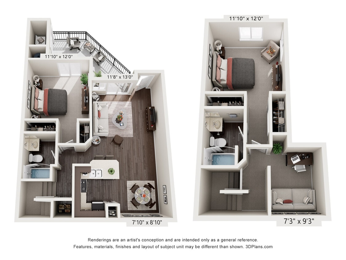 Floor Plan - 2X2 LFT