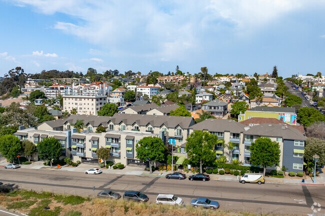 Aerial - Golden Pacific Apartments