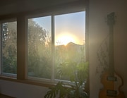 Sunrise out of Living Room - 1212 Fernwood Pacific Dr House