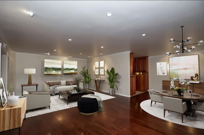 Living Room - 11970 Montana Ave Unit 114