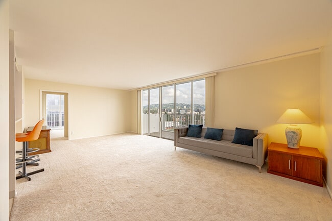 Living/Dining Area - 2160 Century Park E Unit 1002