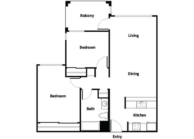 Floor Plan - B1 Harvard Yard