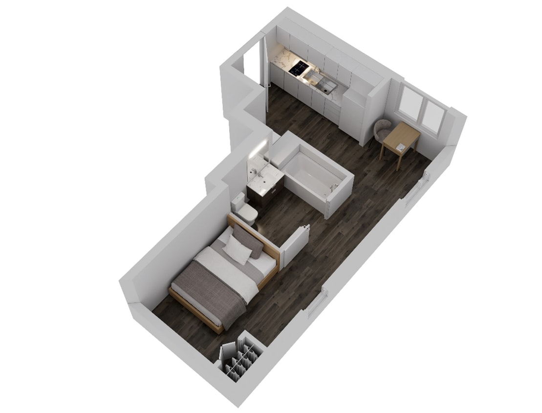 Floor Plan - Orion 1408 Floor Plan Type B Unit 302(402, 502,...