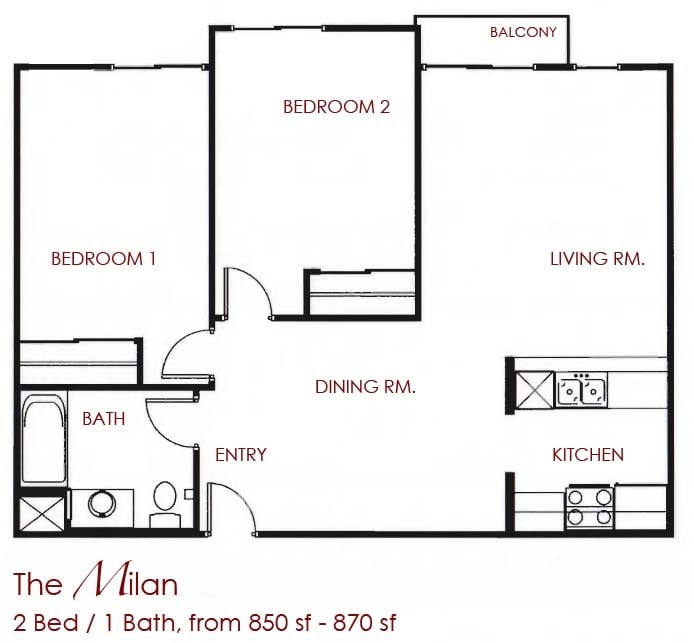 Floor Plan - Milan