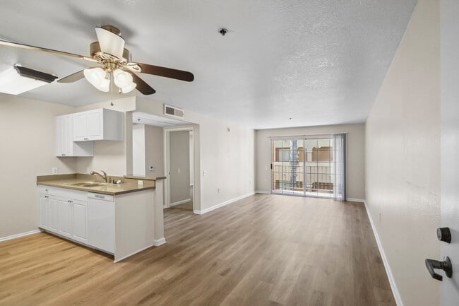 Option 1 - Living Area - Canyon Club Apartments