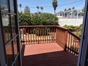 Private Deck - 607 N Formosa Ave Apartment Unit A